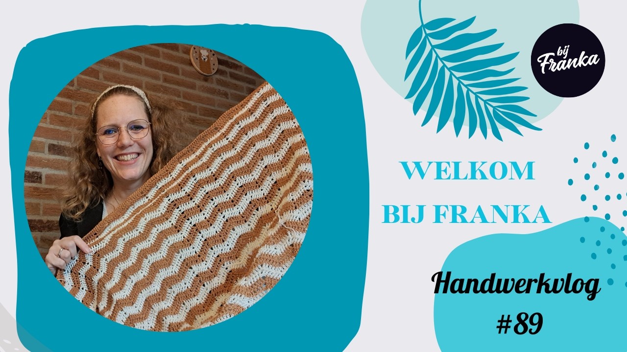 Bij Franka #vlog 89 ik brei aan mijn trui, sokken, haken aan deken en een DIY Epoxy oorbellen maken