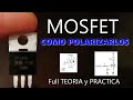 ✅ MOSFET COMO POLARIZARLOS CON MICROCONTROLADORES / 4 VALORES A TENER EN CUENTA EN SU DATASHEET