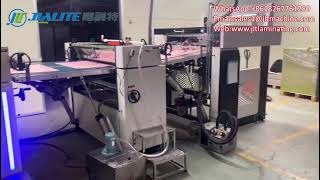 Fully Automatic UV and Water Based Oil Coating Machine with Water Dust Remover from Korea Factory