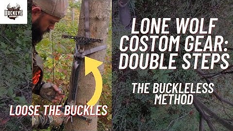 Lone Wolf Custom Gear Double Steps   Buckleless Attachment Method