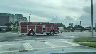 Pinellas Park Fire Engine 36 Lights/Siren
