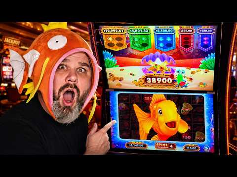 FIRST SPIN MAGIC On New Fish Game Starts INCREDIBLE Casino RUN!
