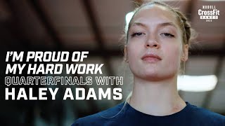 Haley Adams - “I’m Proud of My Hard Work”