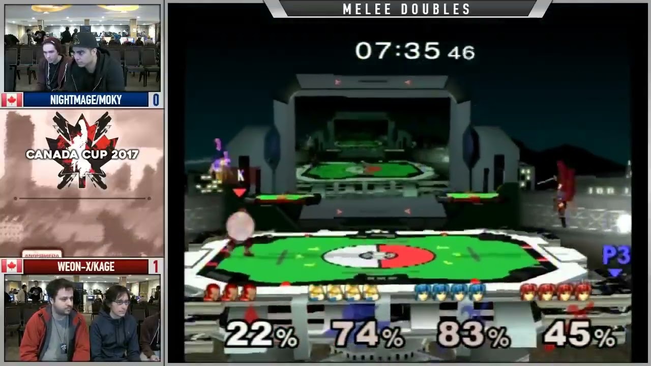 Canada Cup 2017 SSBM: Weon-X Kage vs. moky Nightmare Winners Quarters