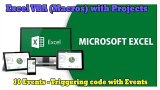 Famous 10.Events - Triggering code with Events | Excel VBA (Macros) with Projects Profile