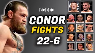 Conor McGregor&#39;s Dominant Streak (22-6 Record)