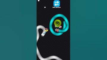 Trò Chơi Con Rắn 30 | New Snake Slithering Worms Zone On Top