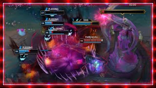 Fiddlesticks Support: Quadra Kill On A Lost Game