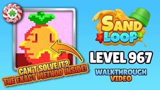 Full Sand Loop - Level 967 Walkthrough Solution Guide