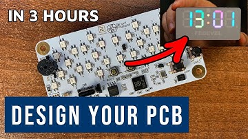 How to Design Custom PCB in 3 Hours | Full Tutorial | EasyEDA