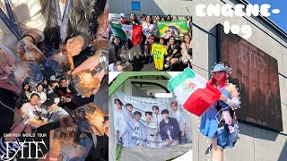 [ENGENE-loG] ENHYPEN Fate Plus Tour in Rosemont🦇❤️‍🔥 | concert vlog, camping, experiencia VIP