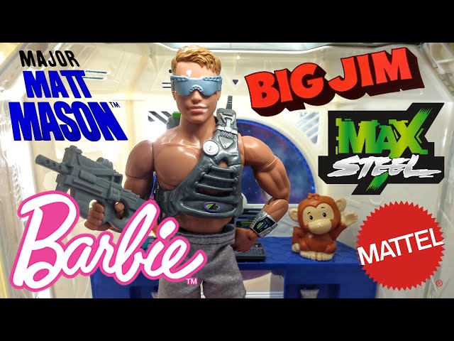 Big Max Mason: Rebooting Favorite 60s 70s Mattel Toys in 12 Inch Action  Figure Barbie Ken Doll Style 