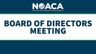Board Meeting for January 23rd, 2026