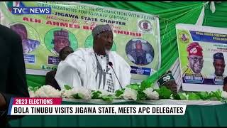 Tinubu Visits Jigawa State, Meets APC Delegates Ahead of APC Primaries