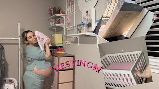 Nest With Me | preparing for baby girl 🎀