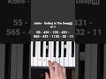 Adele - Rolling In The Deep Easy Piano Tutorial 🎹
