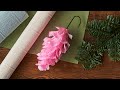 Crepe paper spruce cone – DIY by Søstrene Grene