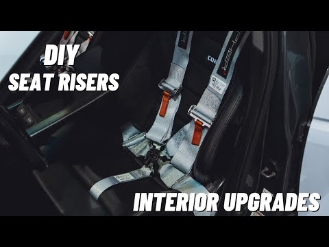 DIY Universal Seat Risers  Corbeau RRX Reclining Seats 