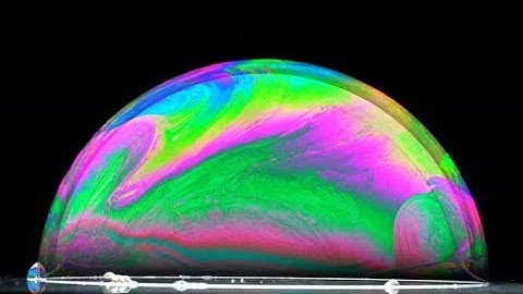 Multi-colored Iris of a Soap Bubble in Motion | Stock Footage - Videohive
