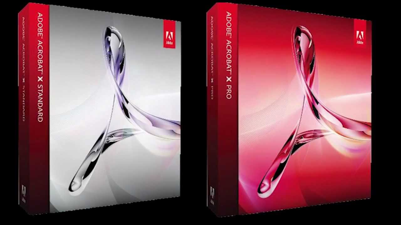 Adobe Acrobat Standard Vs Pro Comparison Chart