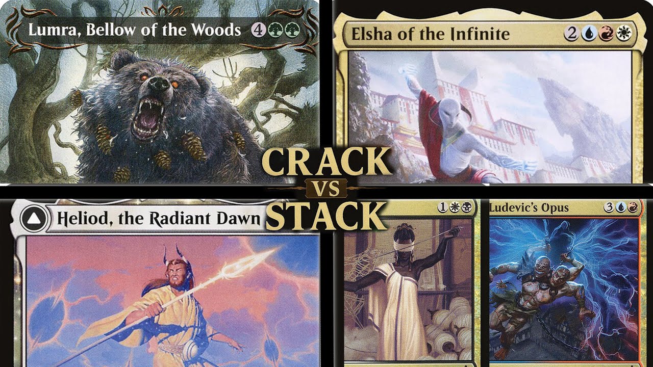 Crack the Stack Showdown! | Lumra vs Elsha vs Tymna/Kraum vs Heliod | Epic cEDH thumbnail