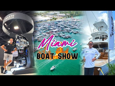 Dünyanın En Büyük Tekne Fuarı MIAMI Boat Show 2023 - Muhteşem Balıkçı Tekneler, Son Yenilikler !