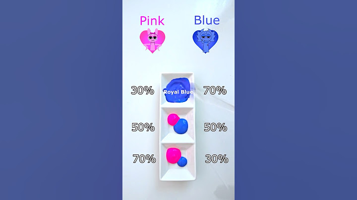 Sprunki Pink VS Blue  Satisfying Color mixing🎨 #colormixing #satisfying #asmr