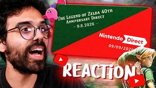 REACTION ECLETTICA al NINTENDO DIRECT e ZELDA DIRECT  Reacti