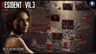 Resident Evil 3 Remake - Bookworm Guide: All Files All Locations (Achievement Trophy)