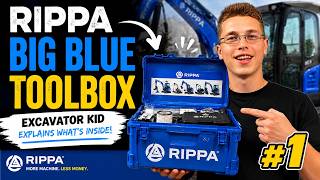 RIPPA Big Blue Toolbox, look inside.