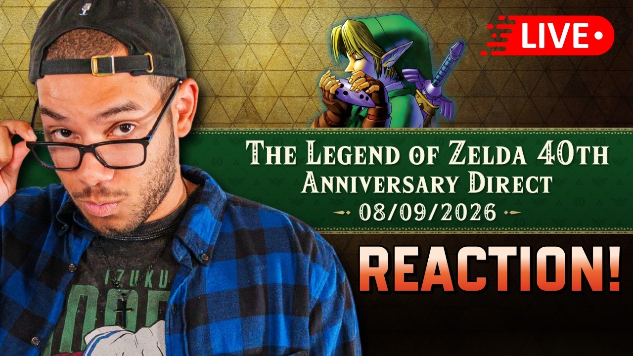 🔴 LIVE: Reacting to the Zelda 40th Anniversary Direct!