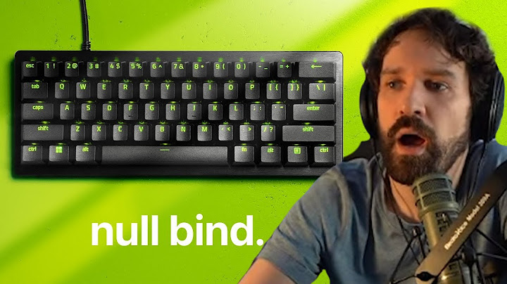 Razer's new keyboard is basically cheating | Destiny Reacts