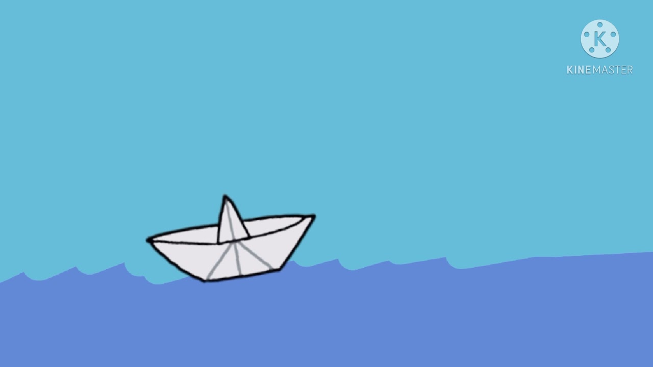 Sail boat animation
