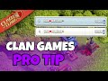 CLAN GAMES PRO TIPS 10000 POINTS