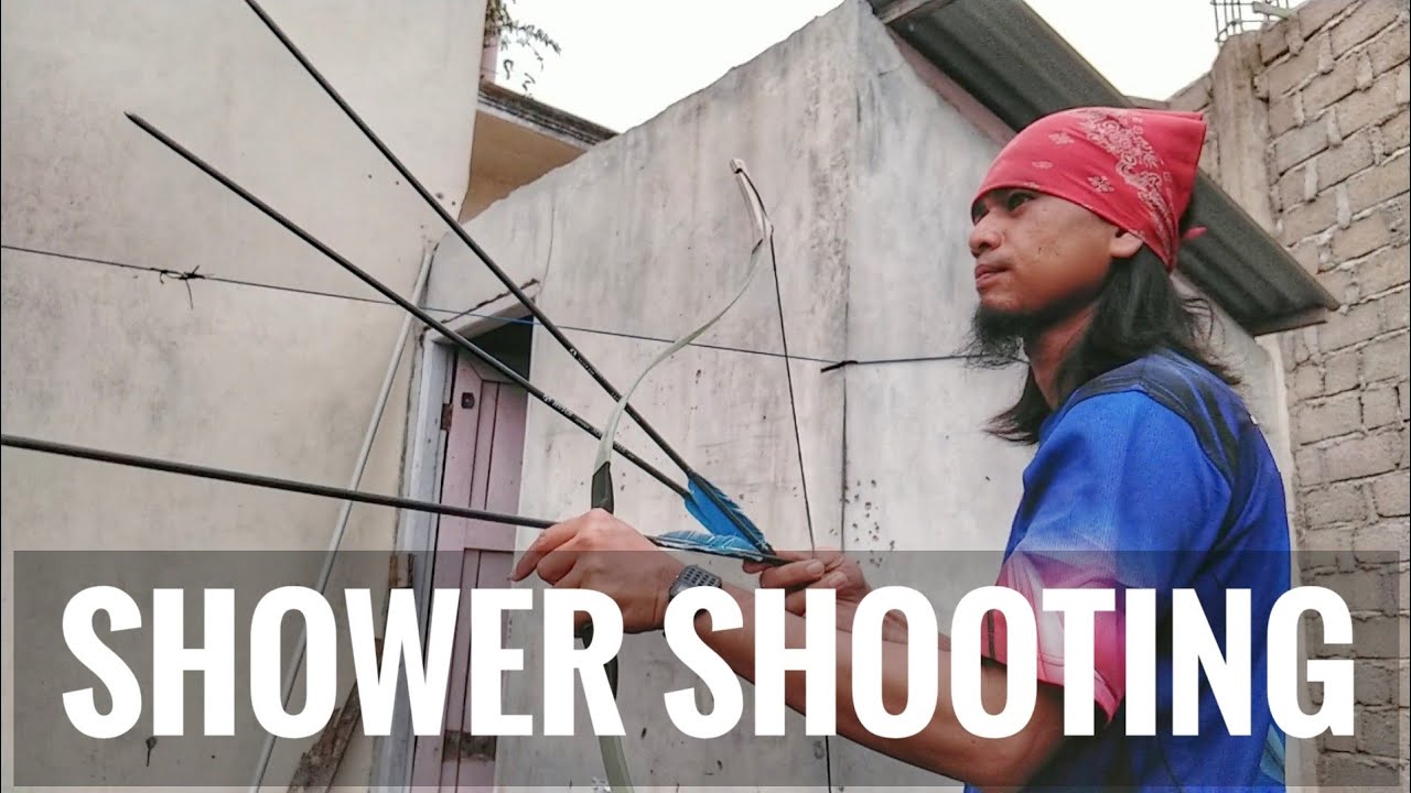"Blind nocking" pada teknik "shower shooting"