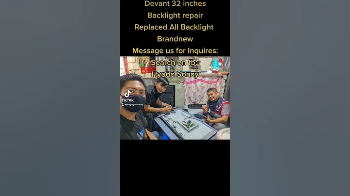 Tv Repair Devant 32 inches Backlight Repair Replaced All Backlight #allbrand #homeservice #tvrepair