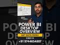 Power BI Desktop Overview 😱 Get Data Menu Explained | Malayalam | Video 10 #shortfeed #shorts