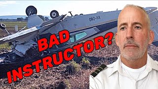     A Bad Flight Instructor Can Get You Killed