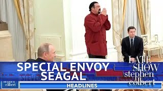 Exclusive Trailer: Steven Seagal's Special Envoy Exclusive Trailer: Steven Seagal's Special Envoy