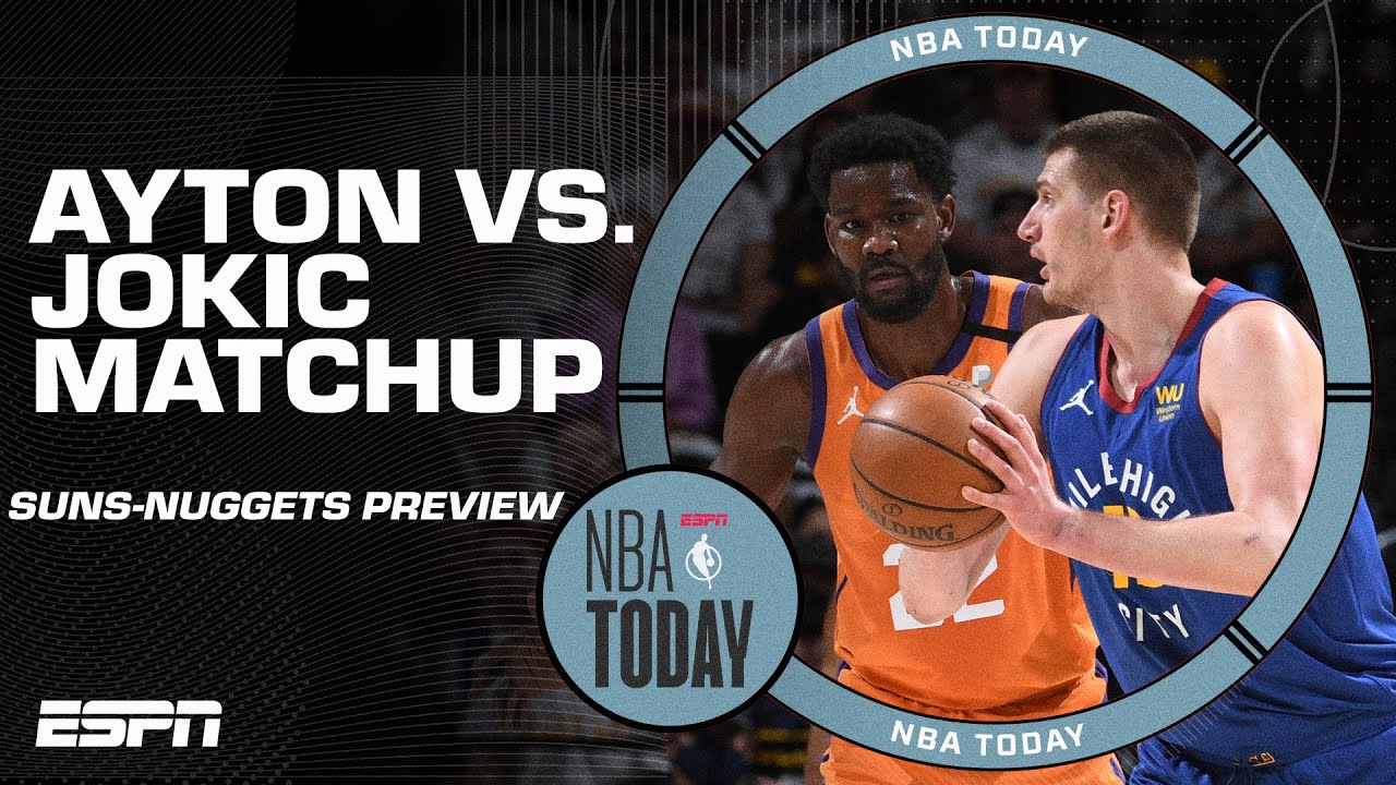 Deandre Ayton has a big challenge vs. Nikola Jokic in the SunsNuggets series Zach Lowe NBA