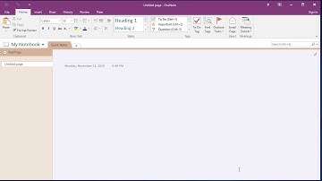 Moving Pages Pane Left and Right in ONENOTE