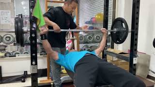 80歳がベンチプレス80キロに挑戦！
