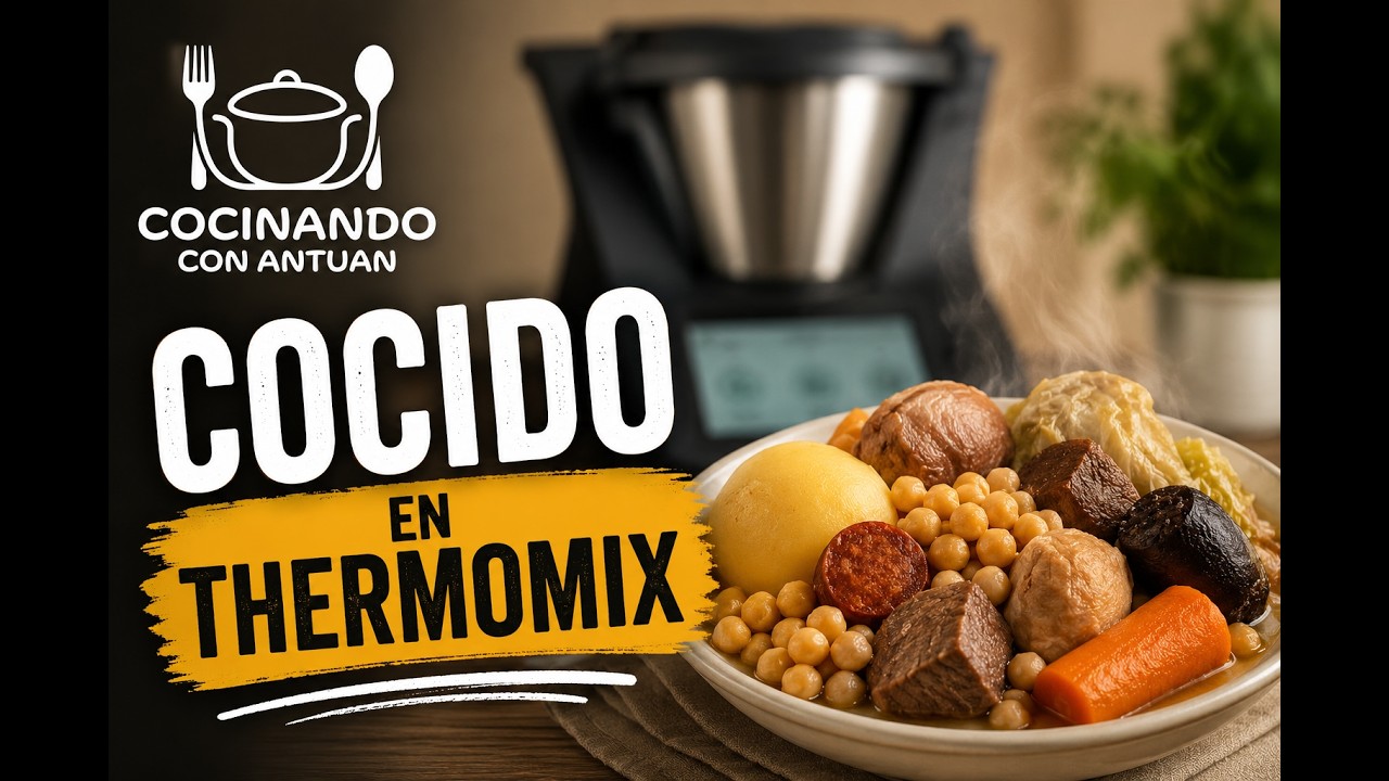 Cocido sencillo y rápido en Thermomix