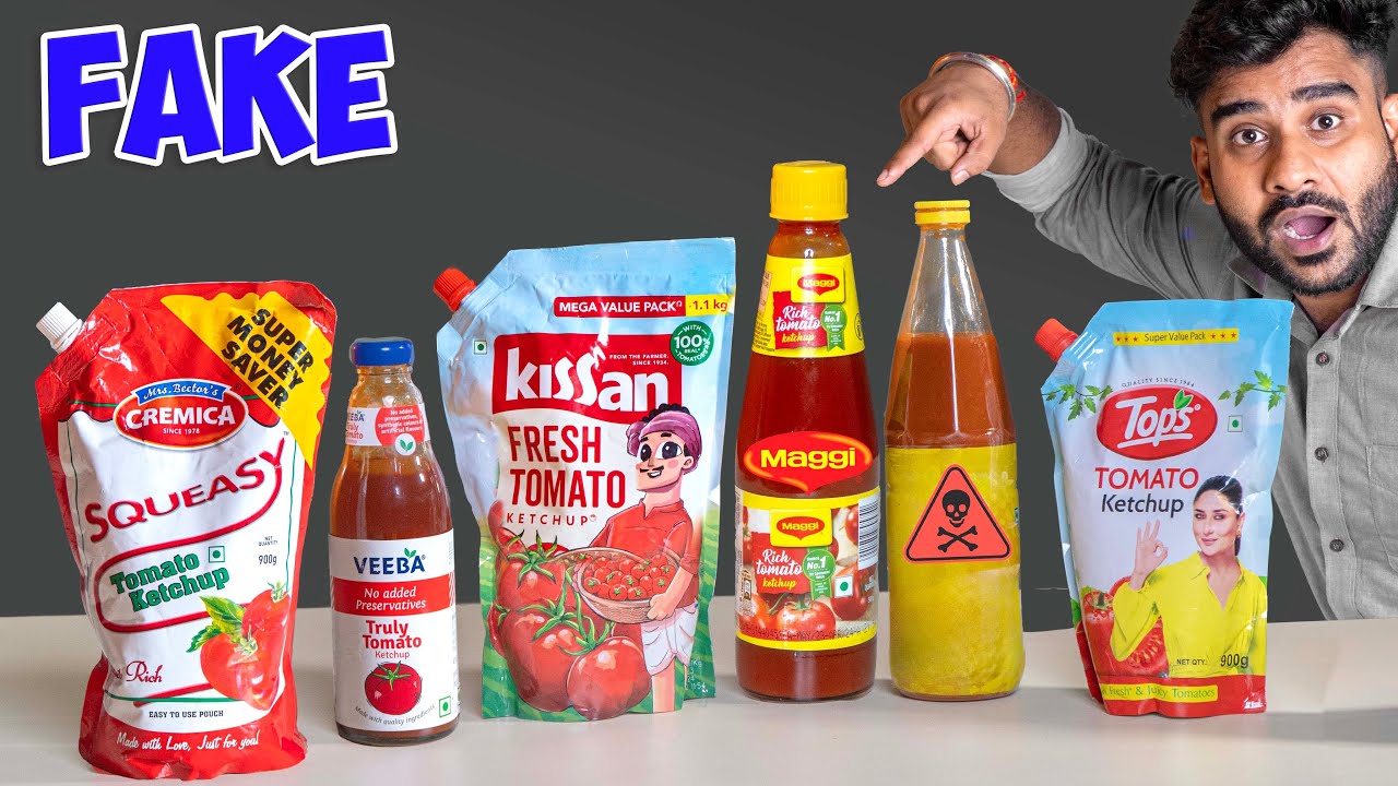 Which Sauce is Fake ?