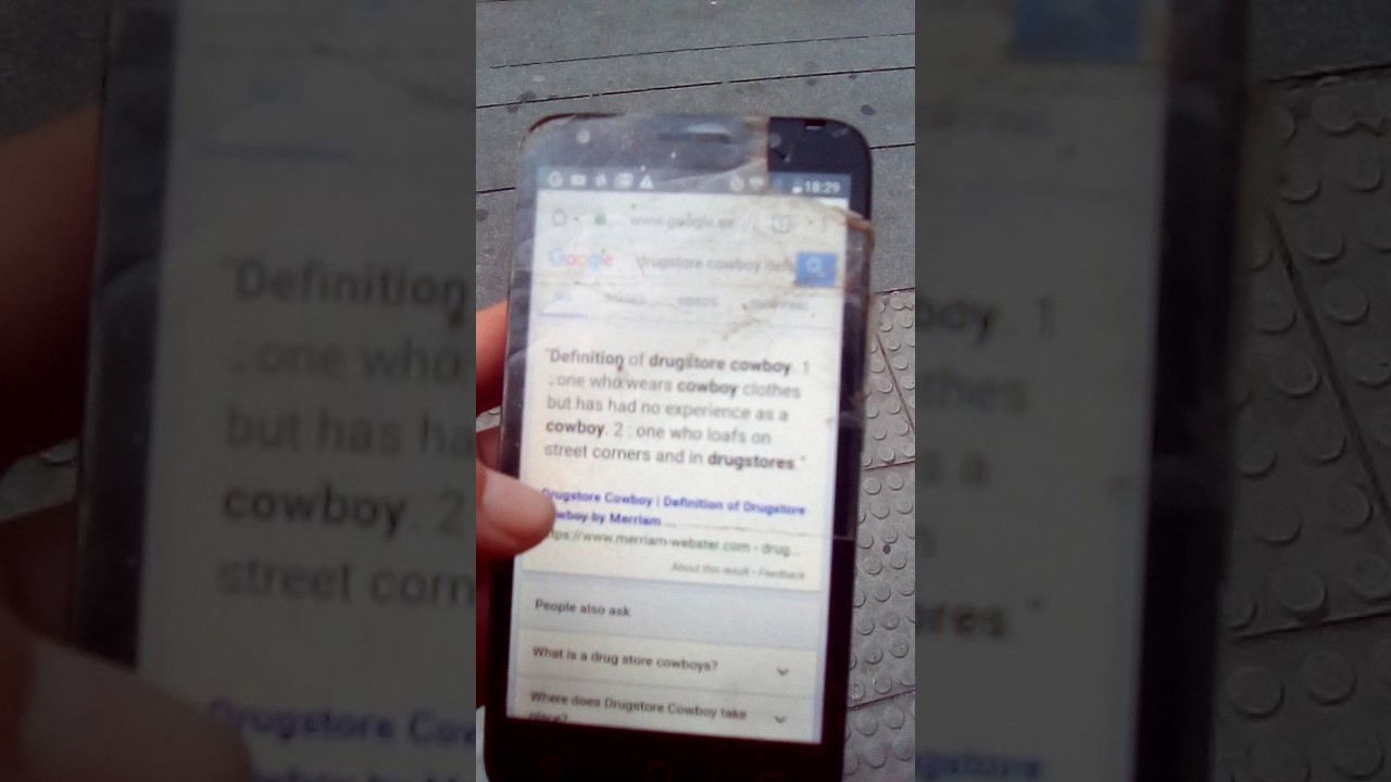 Drugstore Cowboy definition
