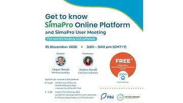 Get to Know SimaPro Online Platform