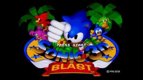 Sonic 3D Blast - Intro (With Demo Track)