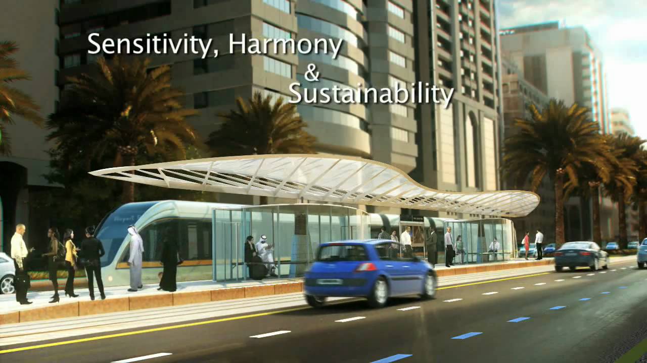 Riva Digital Abu Dhabi Tram YouTube
