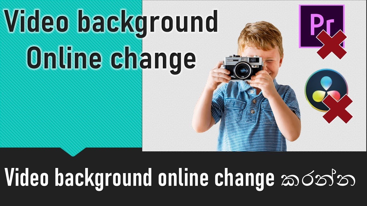 video background change online vebsite (sinhala) YouTube