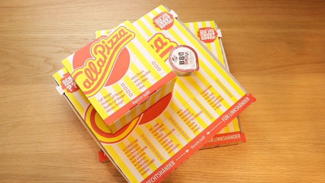 Call a Pizza Wahnsinn...!